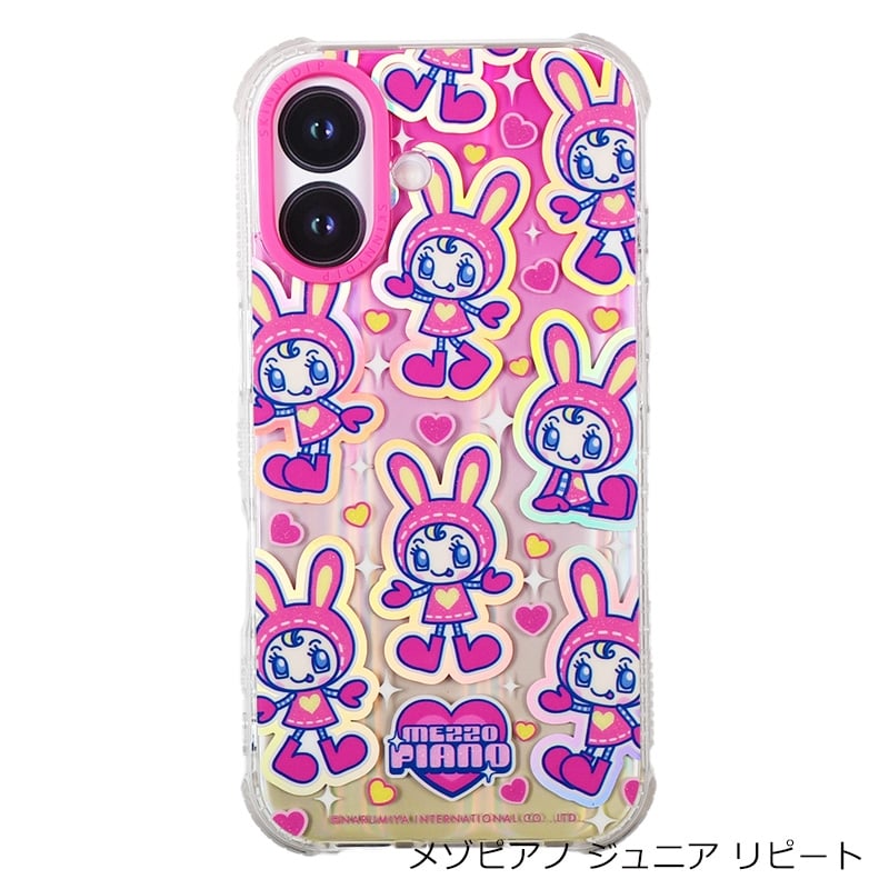 SKINNYDIP メゾピアノ　iPhone16 スキニーディップ　AirTag SKINNYDIP スキニーディップ ナルミヤキャラクターズ iPhone16用