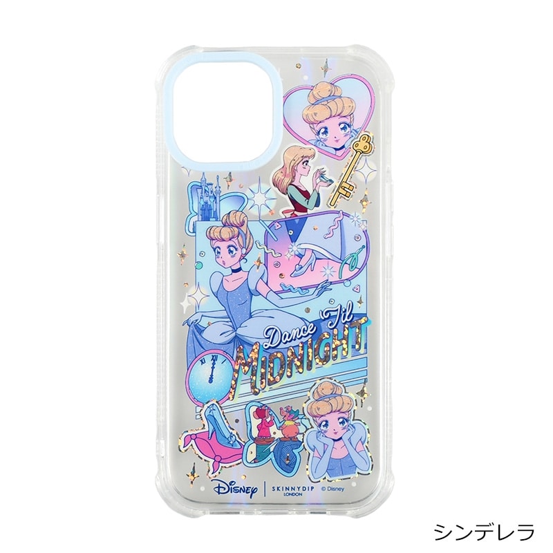 SKINNYDIP スキニーディップ ディズニープリンセス iPhone15用ケース