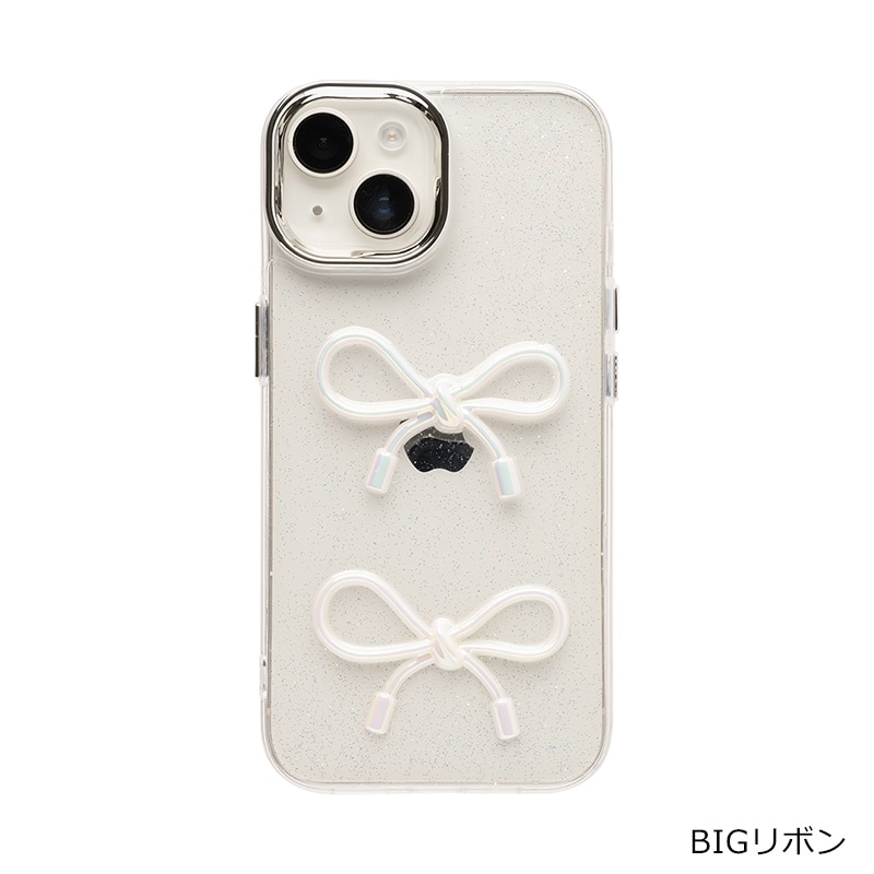 PHONEAR iPhone15/14/13用ケース(BIGリボン): 通常| プラザオンライン