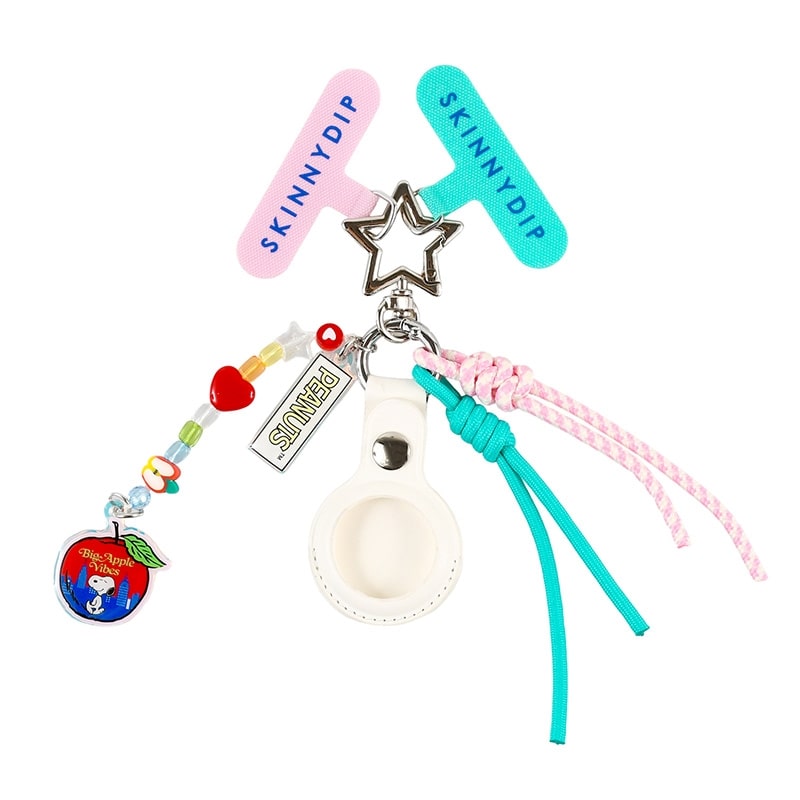 SKINNYDIP スキニーディップ スヌーピー PEANUTS AirTagチャーム