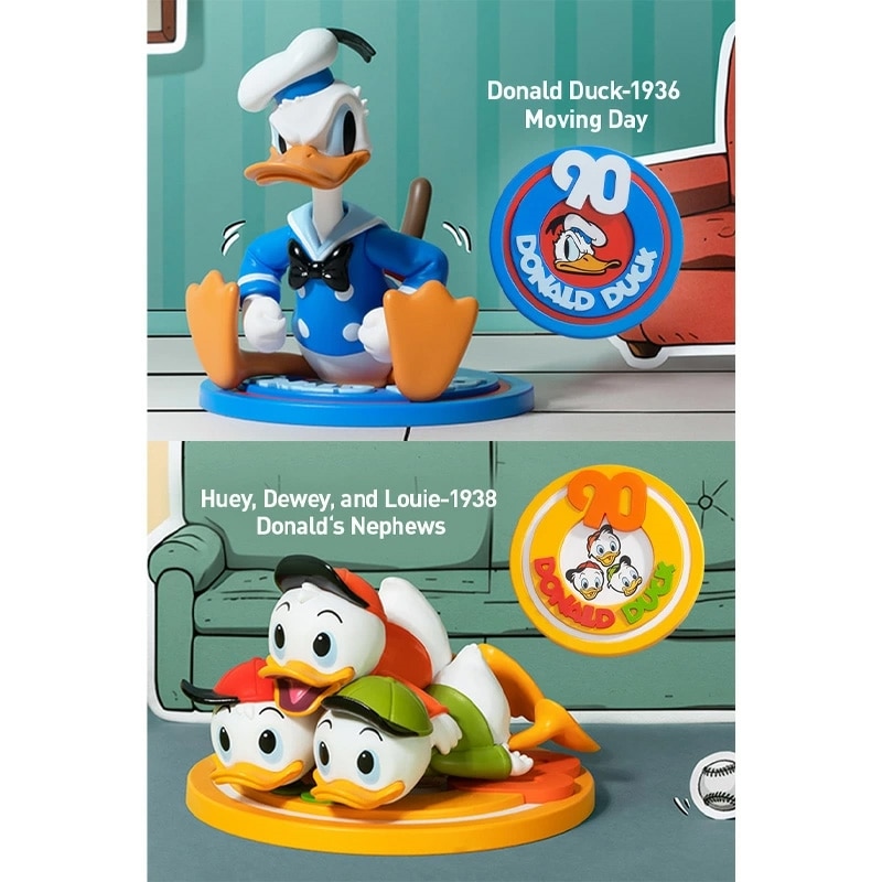 POP MART　ドナルドダック 　90th 　ディズニー　ドナルド DISNEY Donald Duck 90th Anniversary シリーズ【ピース】 - POP