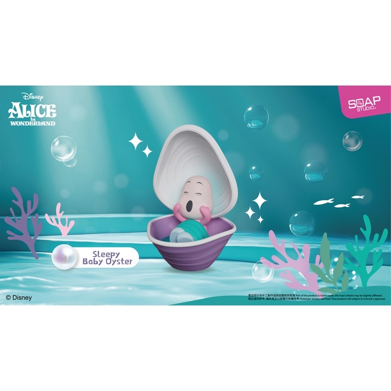 ディズニー ベビーオイスターズ ラバーコースター 2点セット　アリス ディズニー ベビーオイスターズ ラバーコースター 2点セット アリス