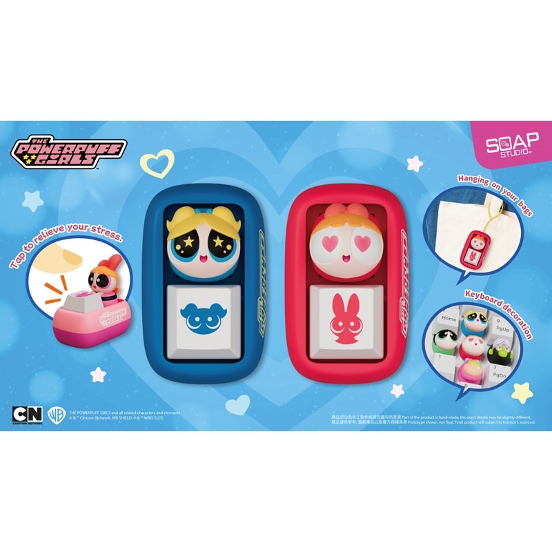 THE POWERPUFF GIRLS パワーパフ ガールズ ブラインドキーキャップ