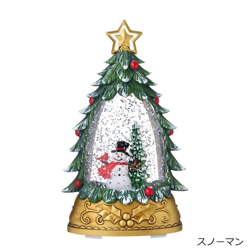 Christmas クリスマス スノーイングライトスタンド