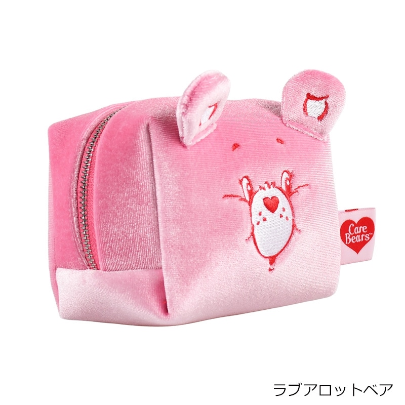 SKINNYDIP スキニーディップ Care Bears ケアベア ベロアポーチ