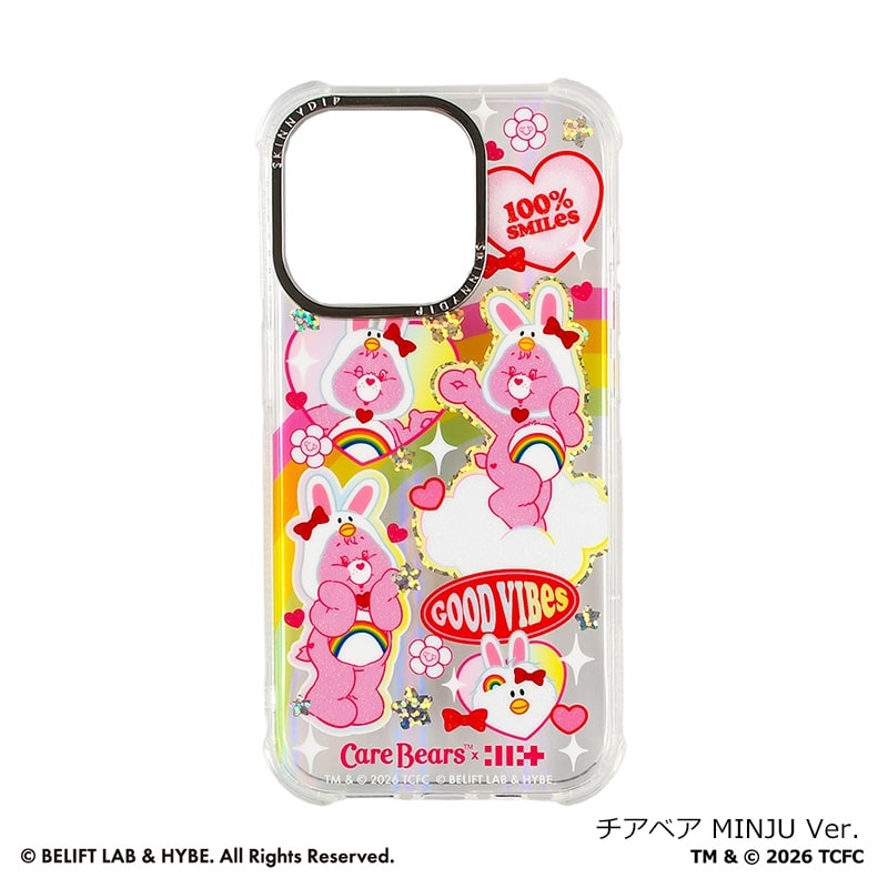 SKINNYDIP スキニーディップ Care Bears ケアベア × ILLIT iPhone15Pro