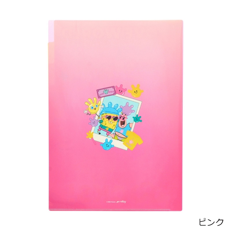 SpongeBob SquarePants スポンジ・ボブ クリアファイルA4 GLOVE WORLD