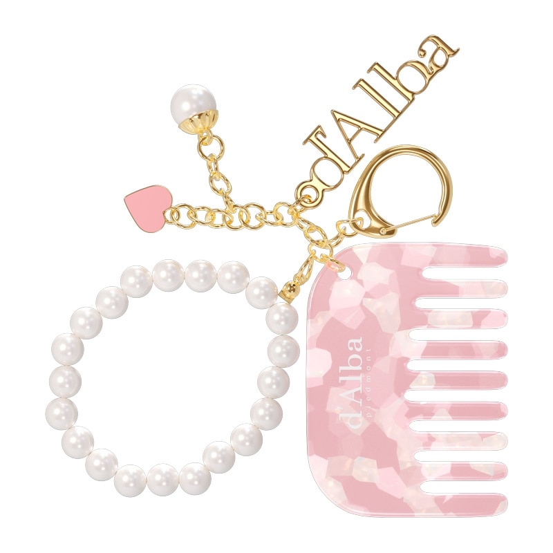 d'Alba ダルバ ヘアオイルセラム＆ミニコームキーホルダーセット