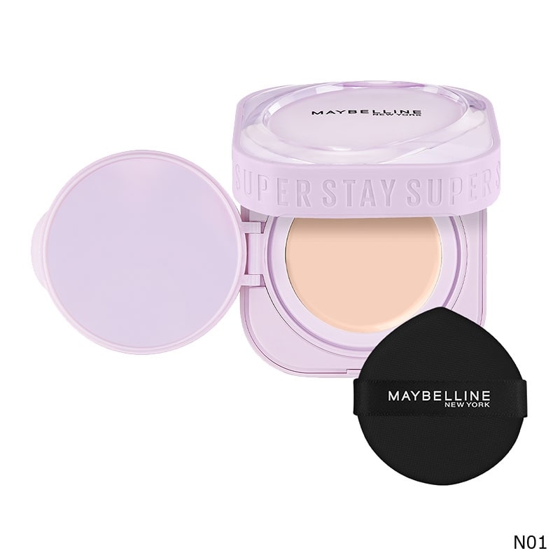 メイベリン SPステイクリームパクト ファンデーション C05・N01(C05