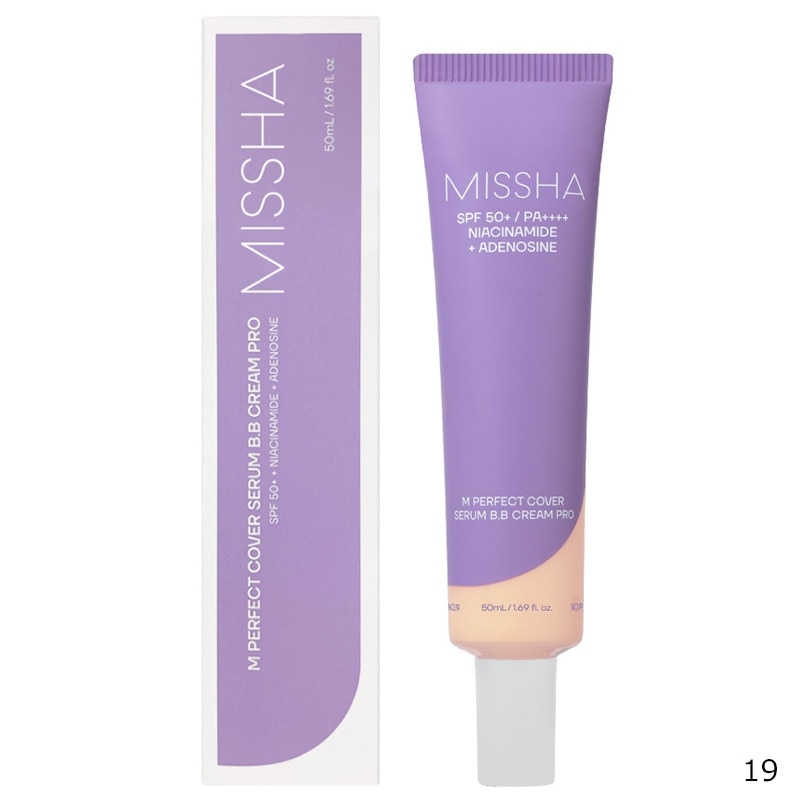 MISSHA ミシャ MパーフェクトカバーセラムBBクリームプロ 50mL(19