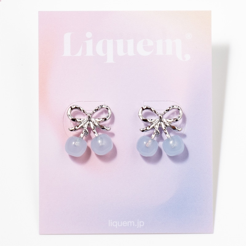 Liquem / リキュエム / グミチェリーピアス 8/17まで】Liquem リキュエム チェリーピアス／イヤリング