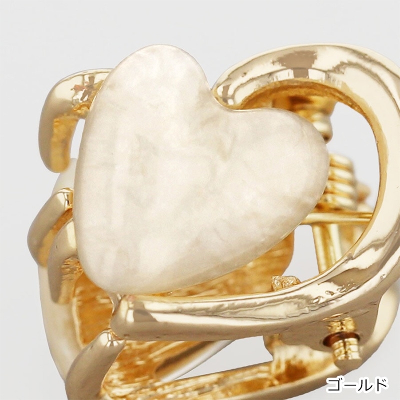 Flowering フラワーリング ヘアクリップ HHC0572(ゴールド): 通常