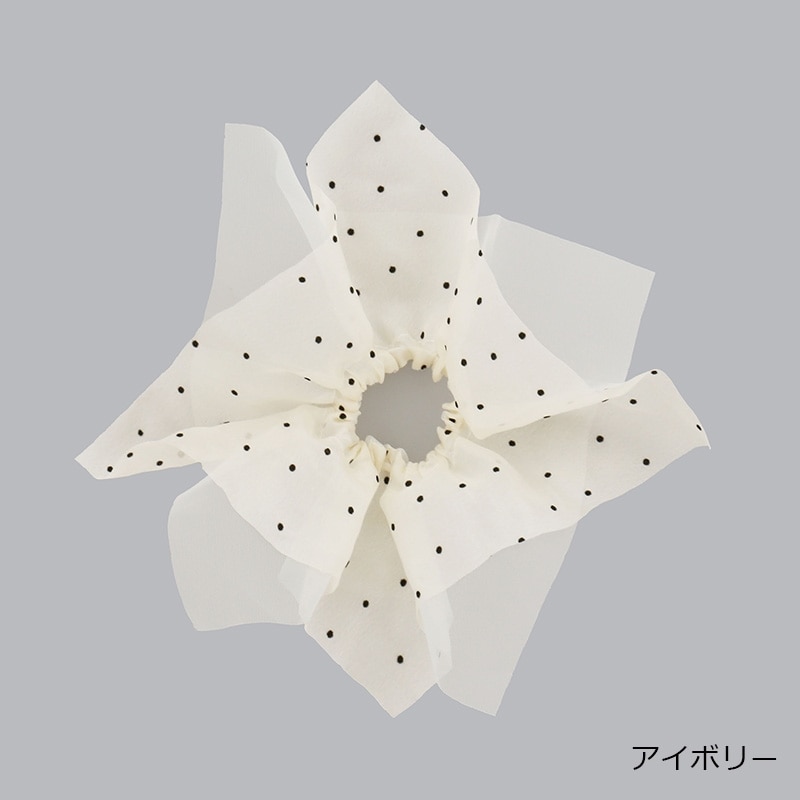 Flowering フラワーリング シュシュ HHS0644(ブラック): 通常| プラザ