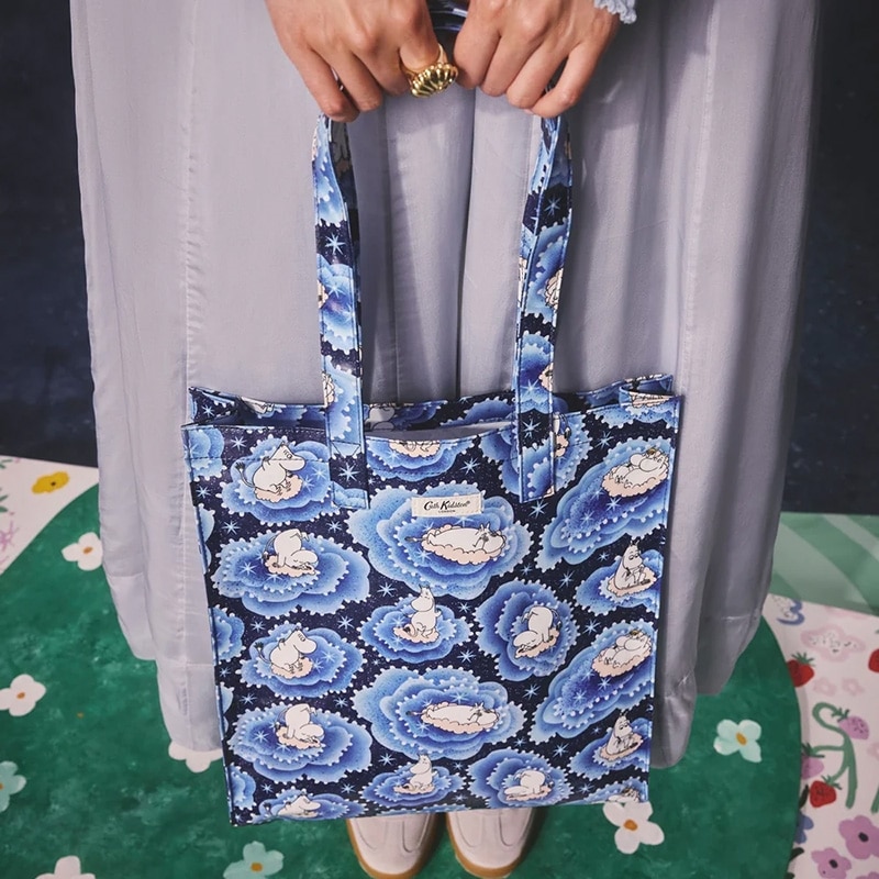 Cath Kidston キャスキッドソン ムーミン ラージ ブックバッグ Moomin