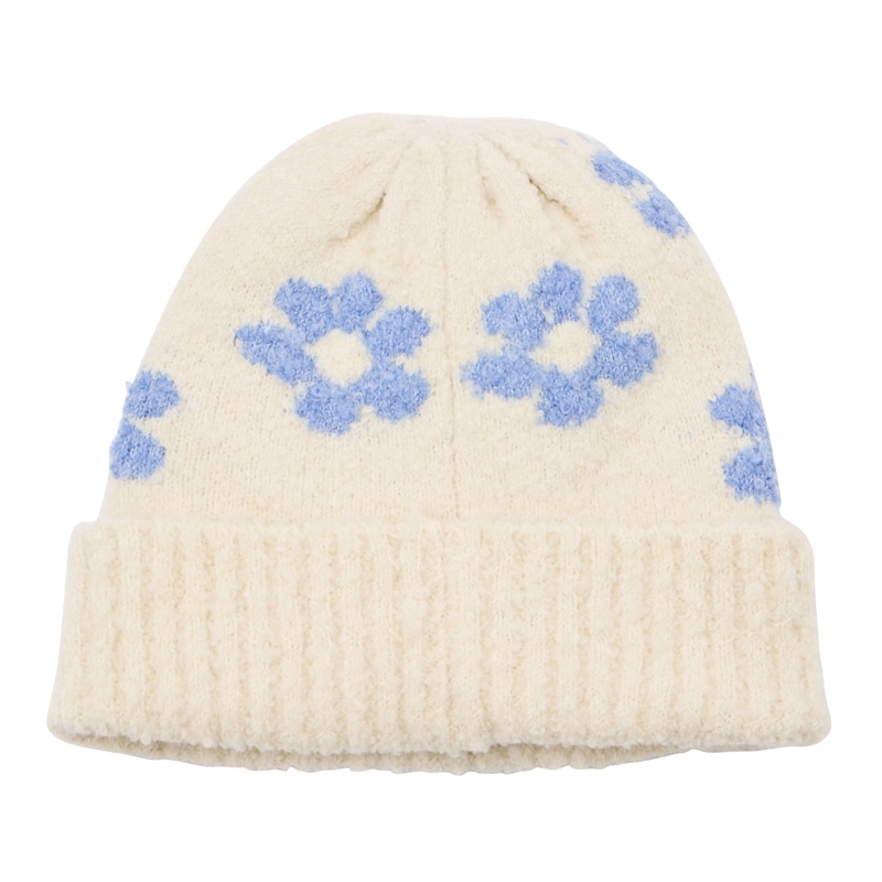 Champion チャンピオン 裏ボアニットワッチ フラワー(アイボリー