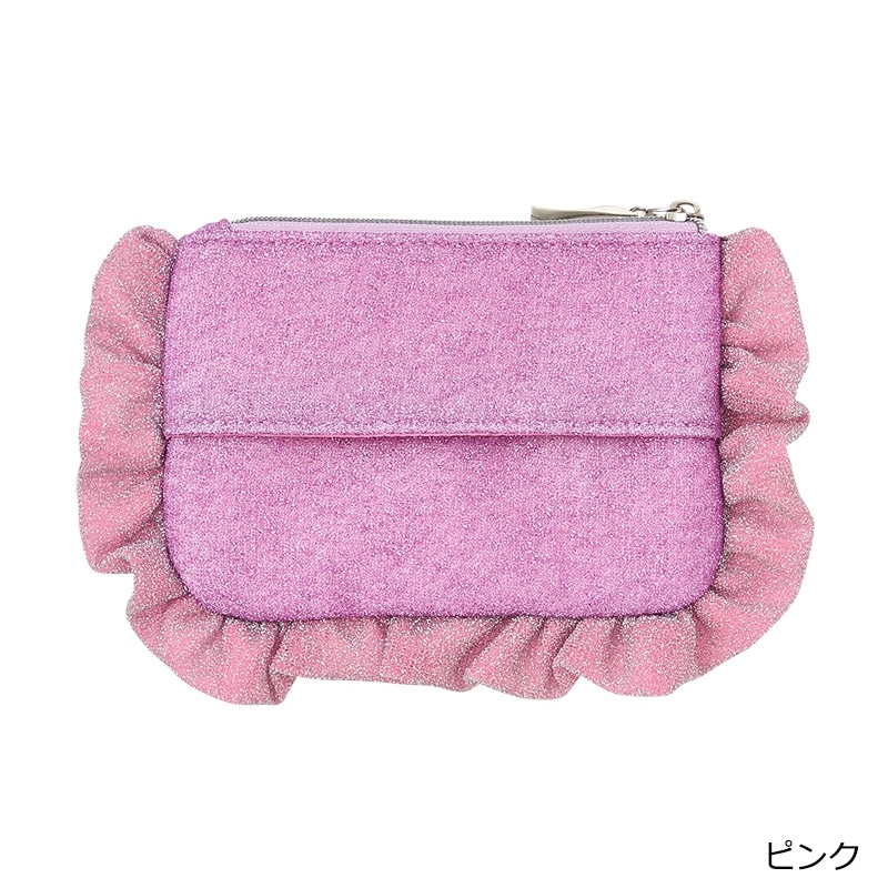 WICKED / ウィキッド 永遠の約束 フリル付きティッシュポーチ(ピンク