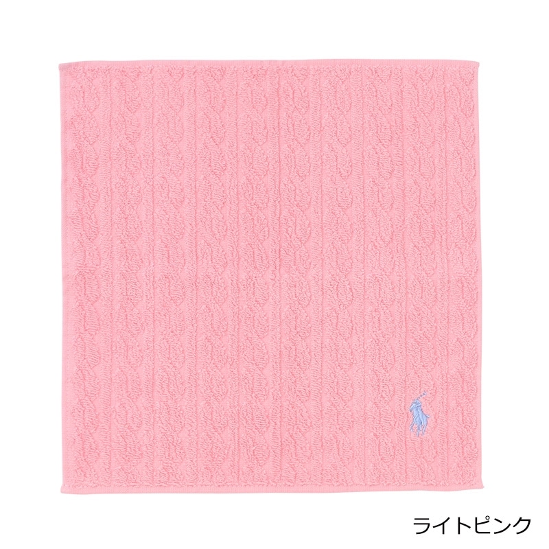 POLO RALPH LAUREN ポロ ラルフ ローレン タオル ケーブル(ピンク
