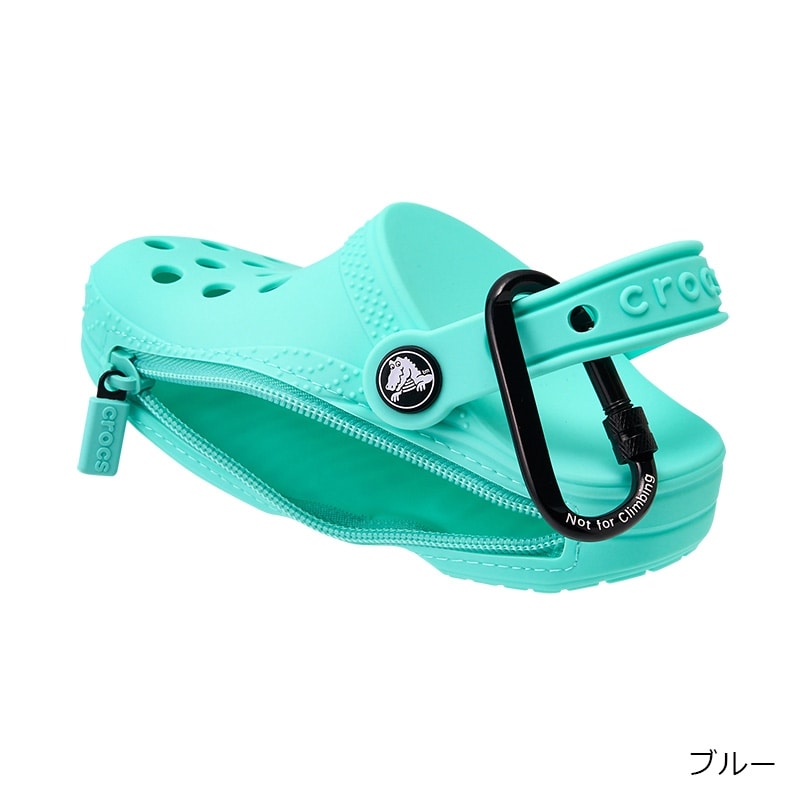 crocs クロックス クラシック クロッグ ポーチ バッグ チャーム(ブルー