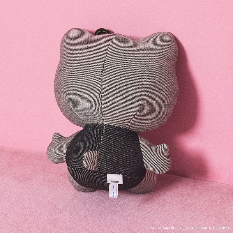 SOMETHING サムシング HELLO KITTY ハローキティ デニムぬいぐるみ