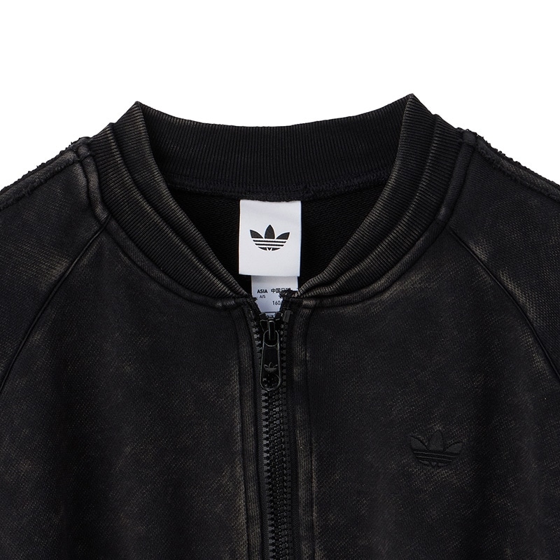 adidas アディダス SST ダブルレイヤード クロップド丈 トラックトップ