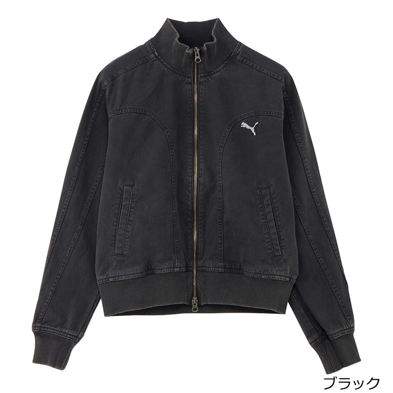 PUMA プーマ ショートジャケット ウィメンズMサイズ(クールブルー
