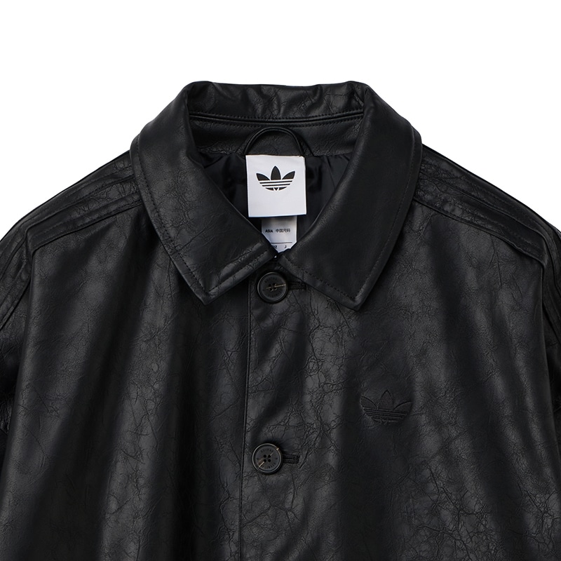 adidas アディダス プレザー コート ブラック(ブラック): 通常| プラザ