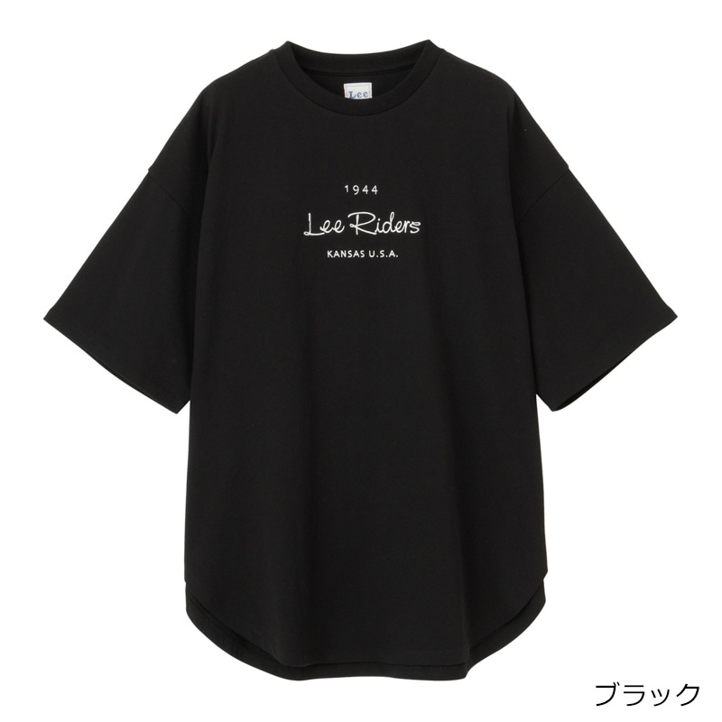 Lee リー ラウンドヘムTシャツ(ホワイト): 通常| プラザ Lee リー ラウンドヘムTシャツ(ホワイト): 通常| プラザ