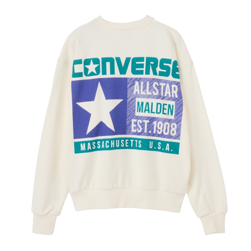 CONVERSE コンバース グラフィックスウェット(オフホワイト