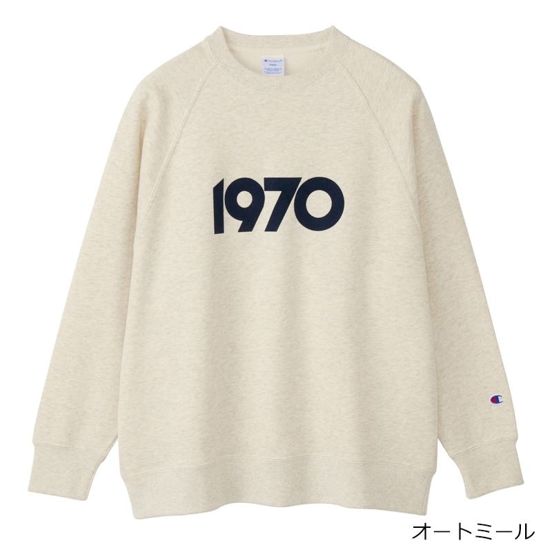 Champion チャンピオン プリントオーバーサイズスウェット