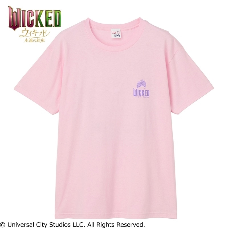 WICKED / ウィキッド / Tシャツ グリンダ ピンク（ワイド）(グリンダ