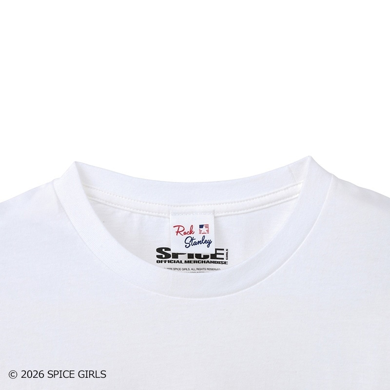 SPICEGIRLS / スパイス・ガールズ Tシャツ ホワイト（ベーシック