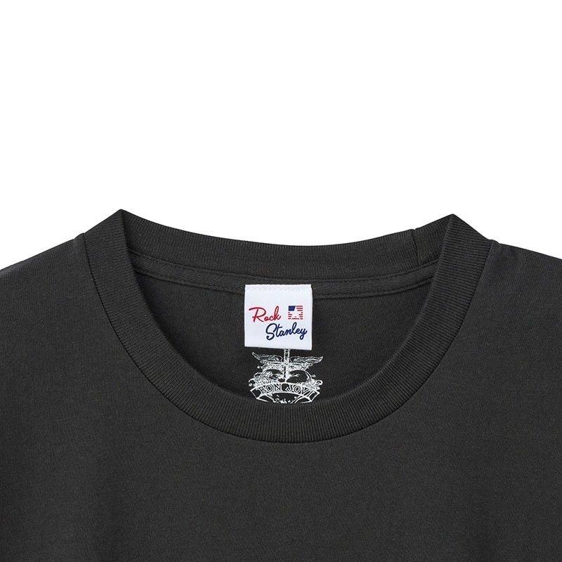 BON JOVI / ボン・ジョヴィ Tシャツ スミクロ (ワイド)(規格なし