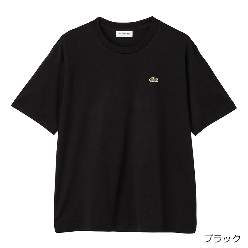 LACOSTE ラコステ ミニワニTシャツ(ブラック): 通常| プラザオンライン
