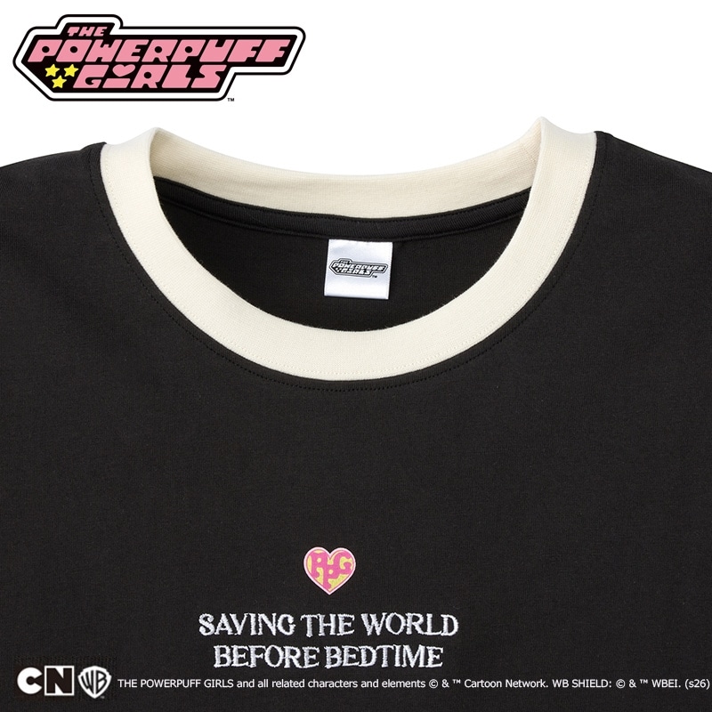 パワーパフガールズ　両面プリント　ヴィンテージTシャツ 00s パワーパフガールズ セーラームーン コラボ tシャツ 両面プリント