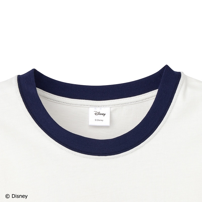 Disney（ディズニー）/ ミッキー＆ミニー / リンガーTシャツ オフ