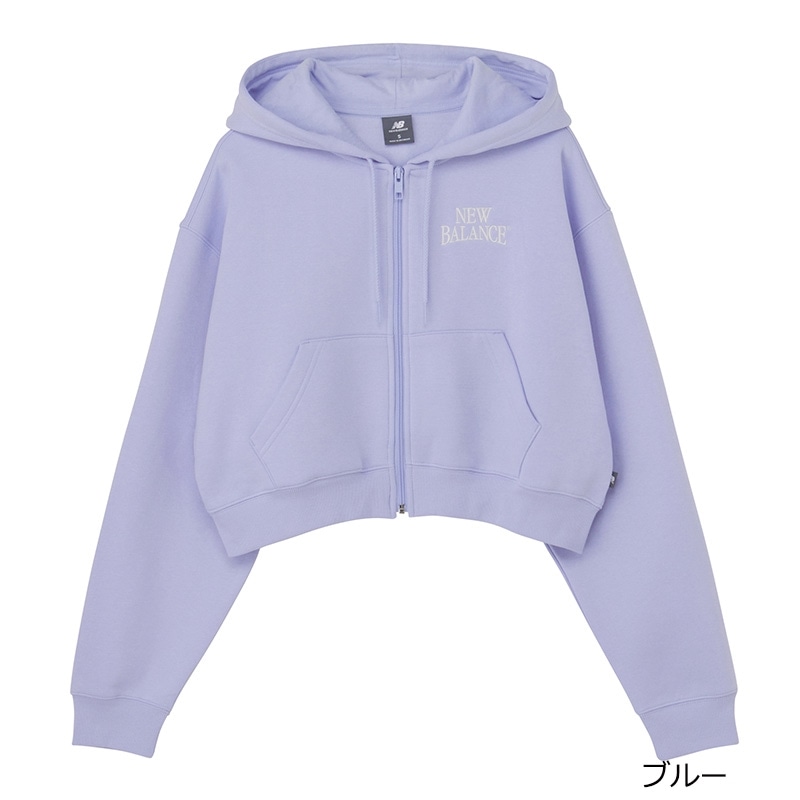 New Balance ニューバランス フルジップパーカー(ブラック): 通常