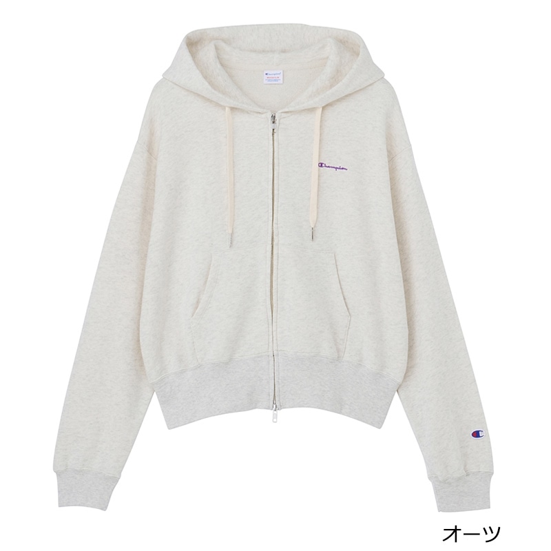 Champion チャンピオン ジップフーデッドスウェットシャツ(ブラック