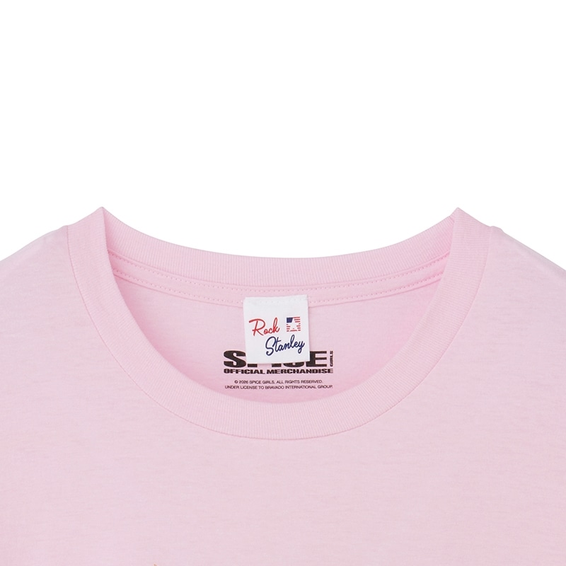 SPICEGIRLS / スパイス・ガールズ Tシャツ ピンク (ベーシック)(ピンク