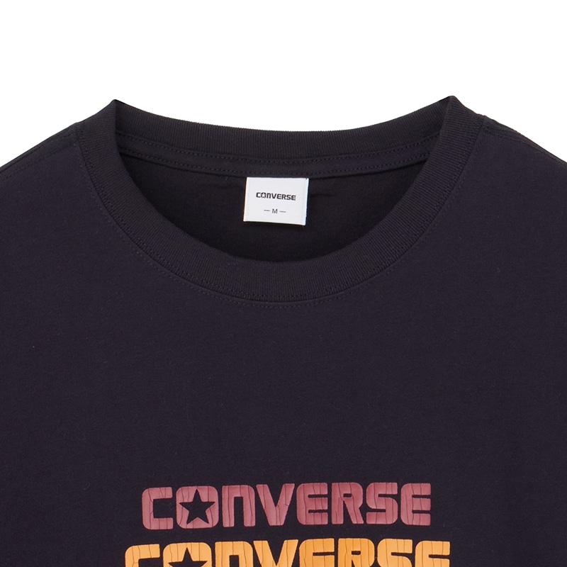 新品未使用 コンバース クラネ Tシャツ ネイビー CONVERSE コンバース グラフィックTシャツ ネイビー(ネイビー): 通常