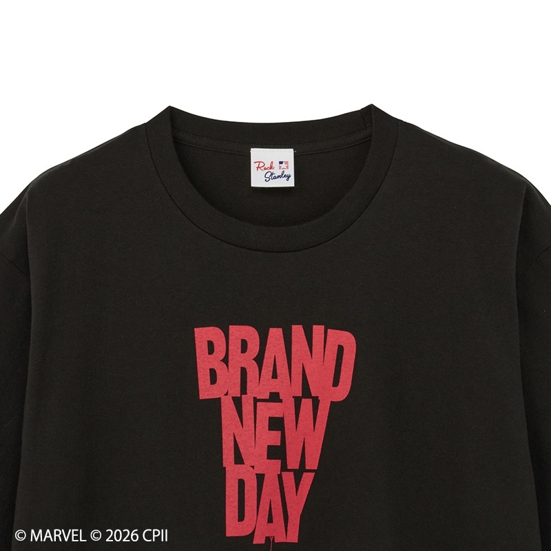 SPIDER-MAN スパイダーマン / Tシャツ スミクロ (ワイド)(スミクロ