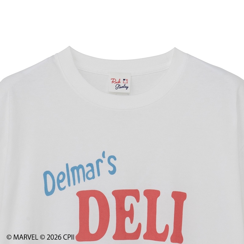 SPIDER-MAN スパイダーマン / Tシャツ ホワイト (ワイド)(ホワイト