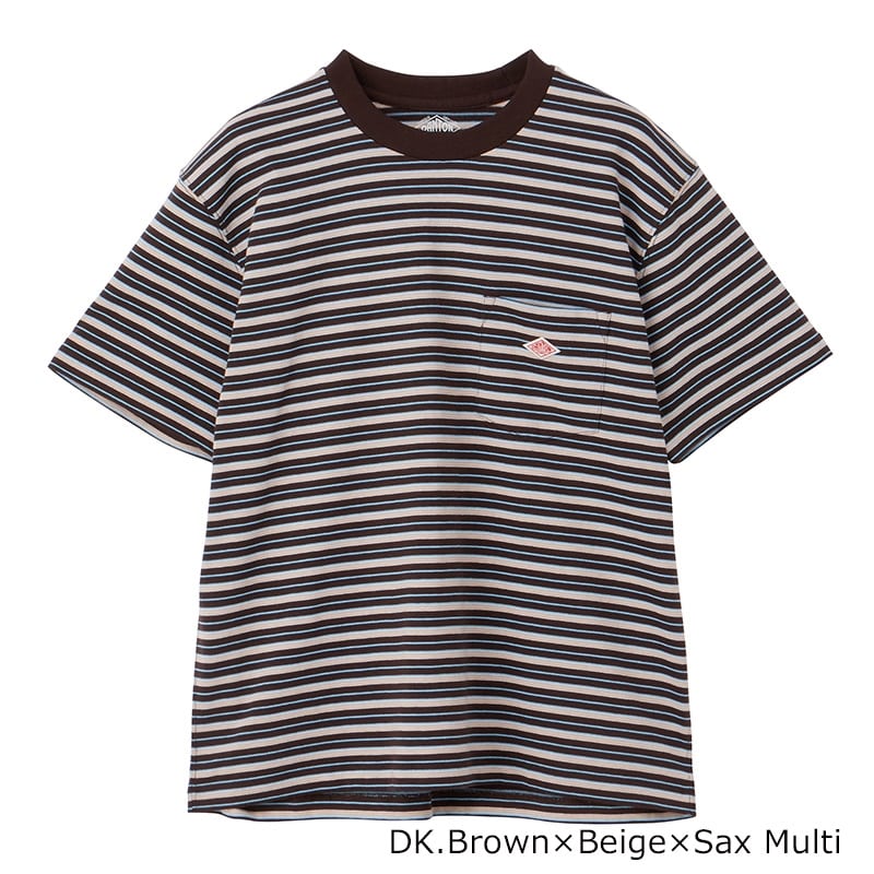 DANTON ダントン ショートスリーブTシャツ (メンズ) Sサイズ(Heather