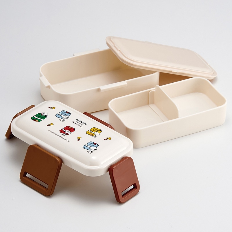 スヌーピー PEANUTS 2段ふわっとランチボックス Yummy Cookie Days!(2