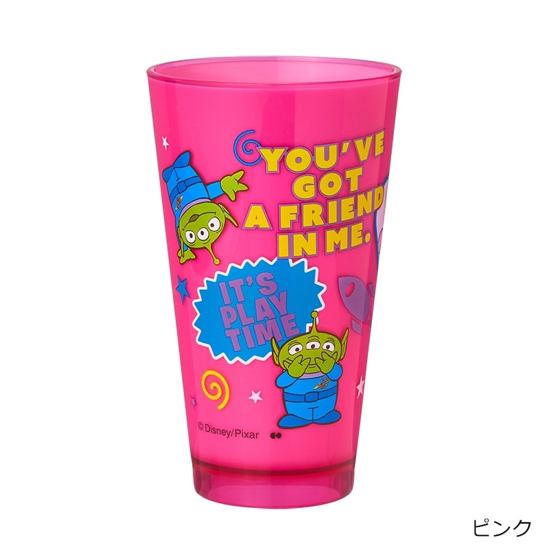 TOY STORY トイ・ストーリー アクリルタンブラー(ピンク): 通常