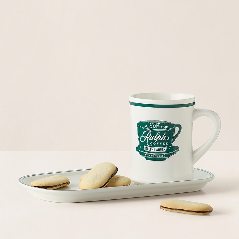 Ralph's Coffee ラルフズ コーヒー マグ & トレー セット(マグ&トレー