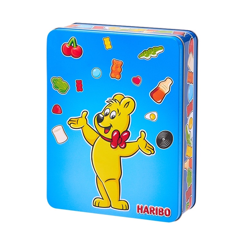 *激レア*希少* HARIBO ハリボー　ソニープラザ40周年　アニバーサリー缶 HARIBO ハリボー ゴールドベア缶 240g(ゴールドベア缶): 通常| プラザ
