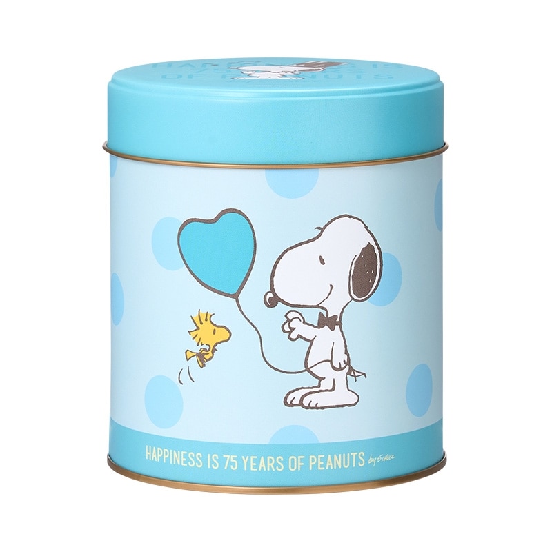 スヌーピー PEANUTS サークルギフト缶(チョコチップクッキー