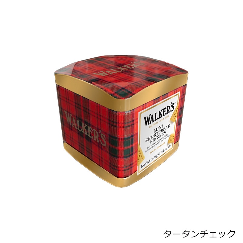 Walkers ウォーカー ミニショートブレッド缶(ユニオンジャック): 通常
