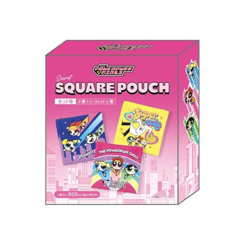 THE POWERPUFF GIRLS パワーパフ ガールズ シークレットスクエアポーチ