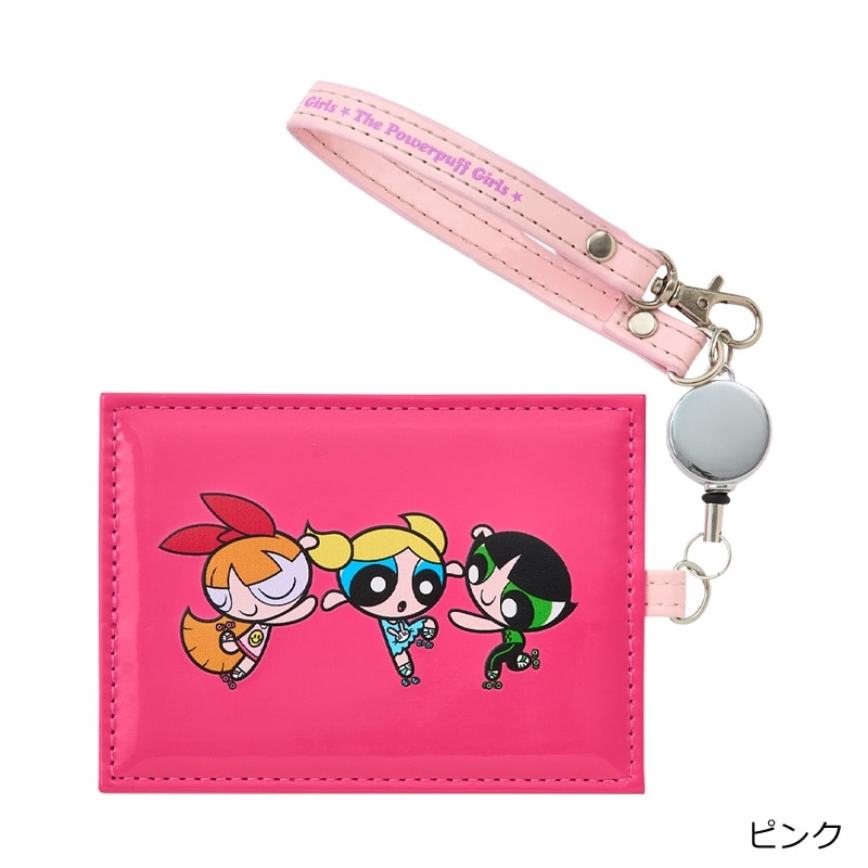 パワーカード ボックス入り（日本直販総本社） THE POWERPUFF GIRLS パワーパフ ガールズ パスケース(アイボリー
